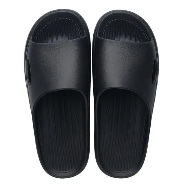 New Cloud Soft EVA Slippers Couples Home Outdoor Slipper Summer Beach Sandals Men Flip Flops Women Bedroom Thick Bottom Shoes - Yara fashion Yara fashion 14.06