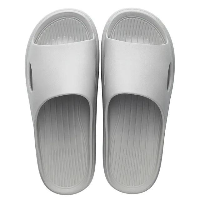 New Cloud Soft EVA Slippers Couples Home Outdoor Slipper Summer Beach Sandals Men Flip Flops Women Bedroom Thick Bottom Shoes - Yara fashion Yara fashion 14.06