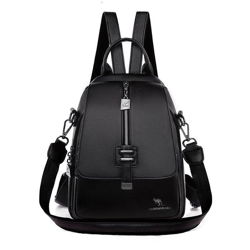 New Fashion PU Soft Leather Small Backpack - Yara fashion  83395092 New Fashion PU Soft Leather Small Backpack 