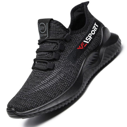 New Flyknit Men's Shoes Korean Style Trendy Casual Shoes Comfortable - Yara fashion  99176052 New Flyknit Men's Shoes Korean Style Trendy Casual Shoes Comfortable 