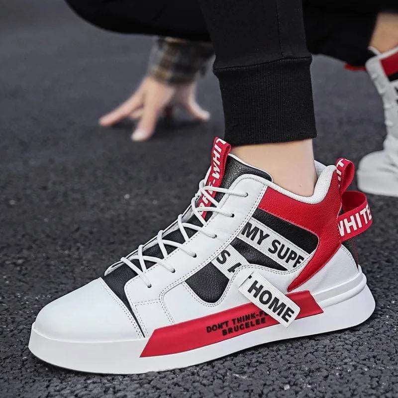 New Running Shoes Men Messi Shoes High-top Comfortable Sports - Yara fashion  2075118 New Running Shoes Men Messi Shoes High-top Comfortable Sports 