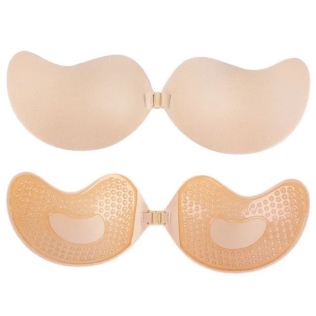 New Silicone Chest Stickers Lift Up Nude Bra Self Adhesive Bra Nude Invisible Push Up Cover Bra Pad Sexy Strapless Breast Petals - Yara fashion  83514076 New Silicone Chest Stickers Lift Up Nude Bra Self Adhesive Bra Nude Invisible Push Up Cover Bra Pad Sexy Strapless Breast Petals 