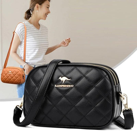 New Summer Square Small Shoulder Messenger Bag Female Girl Three Layers Circle Luxury Handbags Simple Style Crossbody Bags Purse - Yara fashion  52830779 New Summer Square Small Shoulder Messenger Bag Female Girl Three Layers Circle Luxury Handbags Simple Style Crossbody Bags Purse 