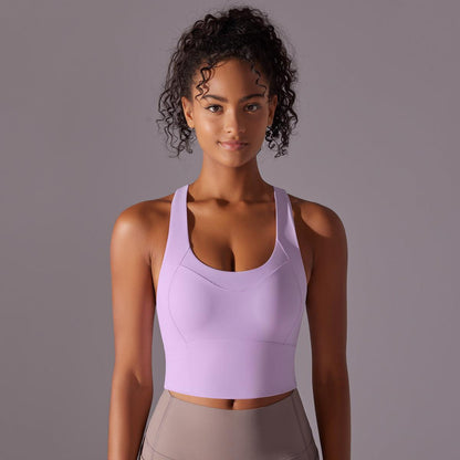 Nude Feel Sports Underwear Push up Sexy Seamless One Piece Cup Beauty Back Yoga Bra Running Workout Vest Women - Yara fashion  89629437 Nude Feel Sports Underwear Push up Sexy Seamless One Piece Cup Beauty Back Yoga Bra Running Workout Vest Women 