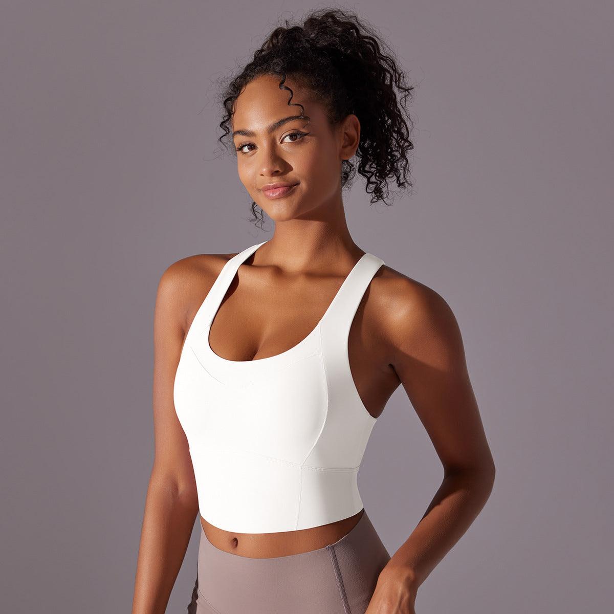 Nude Feel Sports Underwear Push up Sexy Seamless One Piece Cup Beauty Back Yoga Bra Running Workout Vest Women - Yara fashion  20483573 Nude Feel Sports Underwear Push up Sexy Seamless One Piece Cup Beauty Back Yoga Bra Running Workout Vest Women 