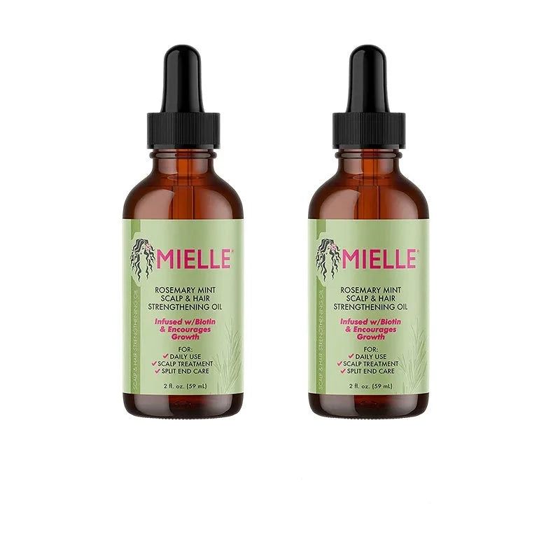 Oil Rosemary Mint Hair Strengthening Oil Nourishing Treatment for Split Ends and Dry Mielle Organics Hair - Yara fashion  90950339 Oil Rosemary Mint Hair Strengthening Oil Nourishing Treatment for Split Ends and Dry Mielle Organics Hair 