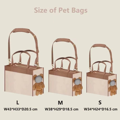 One-shoulder Portable Cute Dog Outing Large Capacity Bag Pet Products - Yara fashion  6345681 One-shoulder Portable Cute Dog Outing Large Capacity Bag Pet Products 