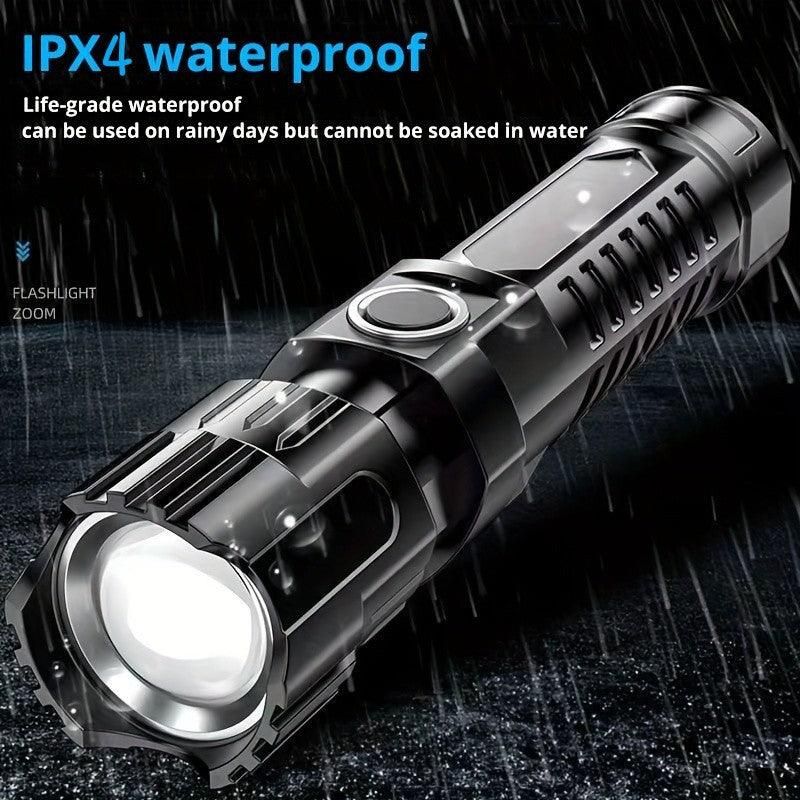 Outdoor Household Camping Usb Rechargeable Zoom Led Power Torch - Yara fashion  64379961 Outdoor Household Camping Usb Rechargeable Zoom Led Power Torch 