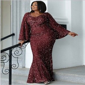 plus Size Plump Girls Women Long Wedding Cocktail Hip Fishtail Party Evening Dress Women - Yara fashion  23026109 plus Size Plump Girls Women Long Wedding Cocktail Hip Fishtail Party Evening Dress Women 