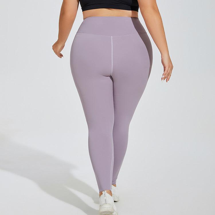 Plus Size Yoga Pants High Waist Hip Lift Seamless Cloud Sense Women Fitness Sportswear Quick Drying Tights Cropped Trousers - Yara fashion  71564415 Plus Size Yoga Pants High Waist Hip Lift Seamless Cloud Sense Women Fitness Sportswear Quick Drying Tights Cropped Trousers 