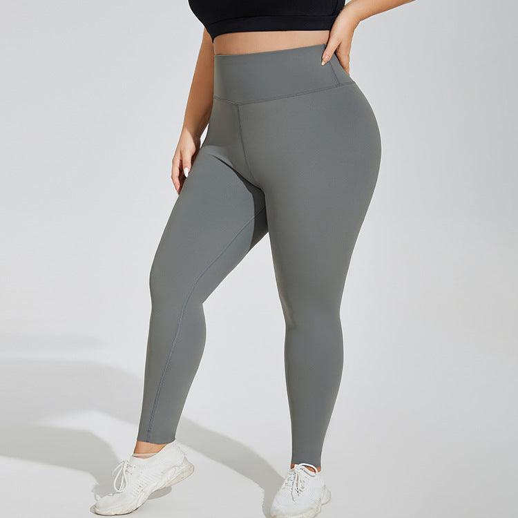 Plus Size Yoga Pants High Waist Hip Lift Seamless Cloud Sense Women Fitness Sportswear Quick Drying Tights Cropped Trousers - Yara fashion  95733570 Plus Size Yoga Pants High Waist Hip Lift Seamless Cloud Sense Women Fitness Sportswear Quick Drying Tights Cropped Trousers 