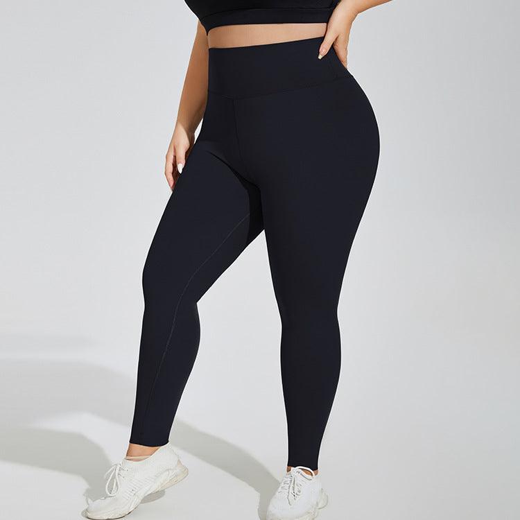 Plus Size Yoga Pants High Waist Hip Lift Seamless Cloud Sense Women Fitness Sportswear Quick Drying Tights Cropped Trousers - Yara fashion  66586279 Plus Size Yoga Pants High Waist Hip Lift Seamless Cloud Sense Women Fitness Sportswear Quick Drying Tights Cropped Trousers 