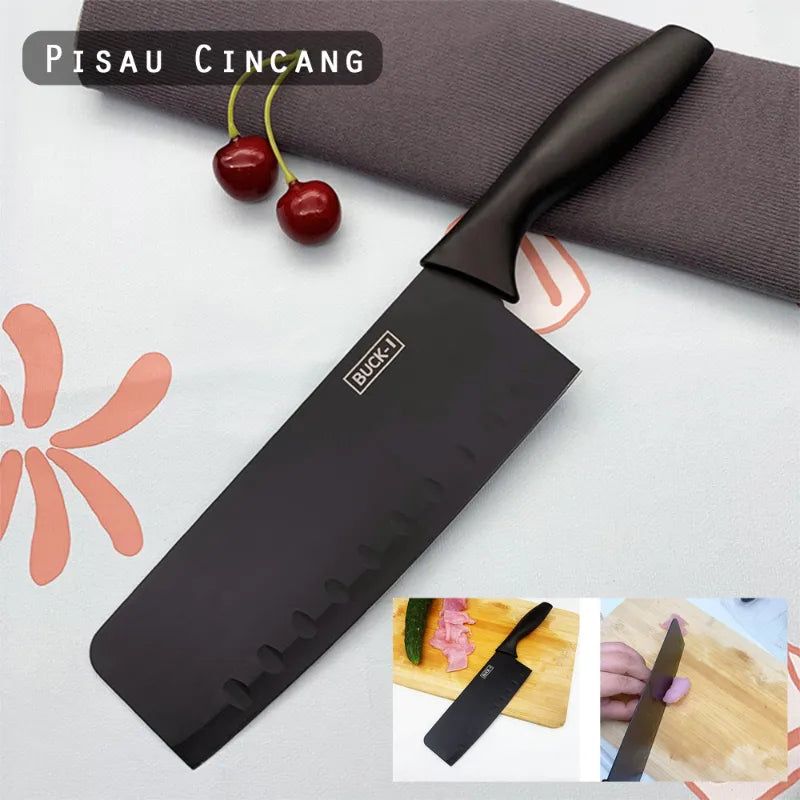 PLYS-kitchen Knife set combination, kitchen knife chopping board two in one, household chopping board fruit knife peeler - Yara fashion  50277818 PLYS-kitchen Knife set combination, kitchen knife chopping board two in one, household chopping board fruit knife peeler 