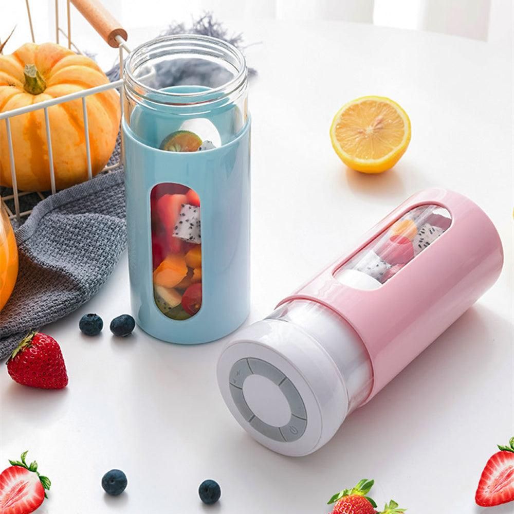 Portable Blender Electric Fruit Juicer USB Rechargeable Smoothie Blender Mini Fruit Juice Maker Handheld Kitchen Mixer Vegetable Blenders - Yara fashion  38382547 Portable Blender Electric Fruit Juicer USB Rechargeable Smoothie Blender Mini Fruit Juice Maker Handheld Kitchen Mixer Vegetable Blenders 