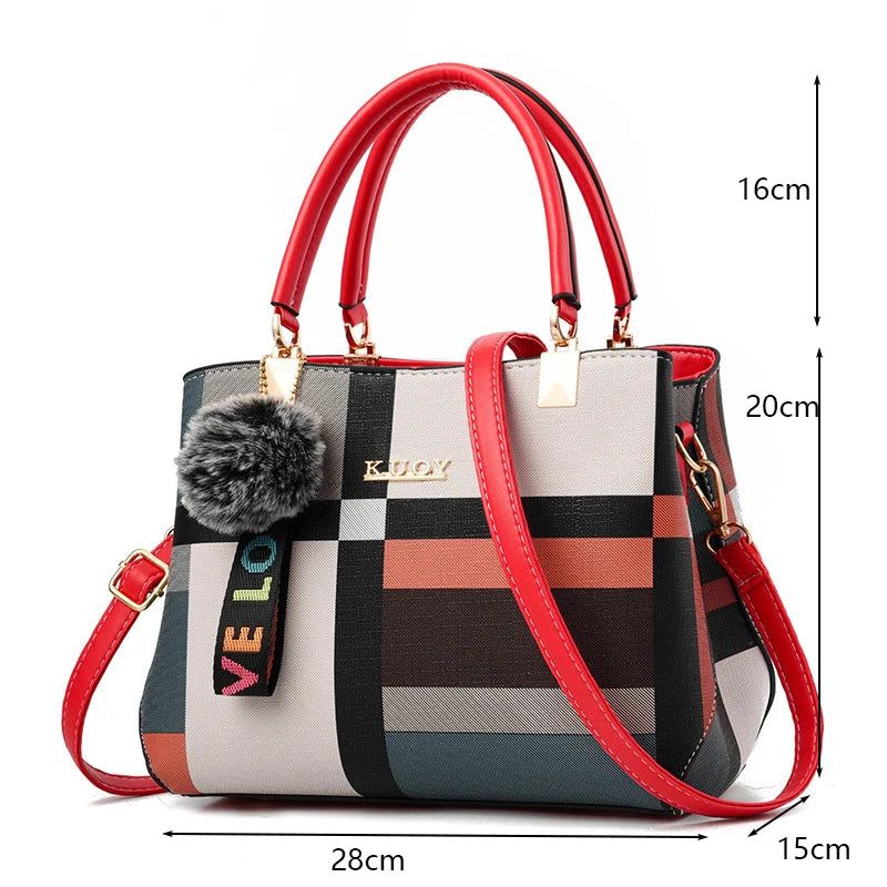 PU Leather Casual Crossbody Bags for Women Ladies Luxury Designer Tote Handbag Female Large Capacity Travel Shoulder Bag Sac - Yara fashion  70670045 PU Leather Casual Crossbody Bags for Women Ladies Luxury Designer Tote Handbag Female Large Capacity Travel Shoulder Bag Sac 