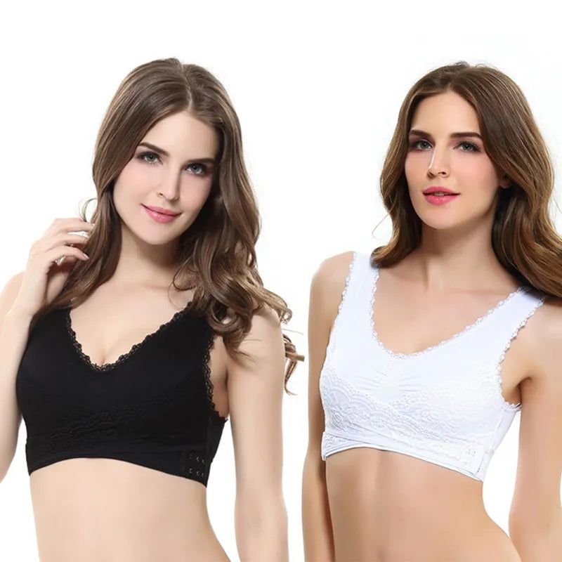 Push high thick breathable gather large size chest underwear bra underwear yoga sports seamless vest bra female - Yara fashion  47844098 Push high thick breathable gather large size chest underwear bra underwear yoga sports seamless vest bra female 