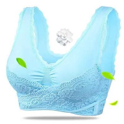 Push high thick breathable gather large size chest underwear bra underwear yoga sports seamless vest bra female - Yara fashion  31660420 Push high thick breathable gather large size chest underwear bra underwear yoga sports seamless vest bra female 