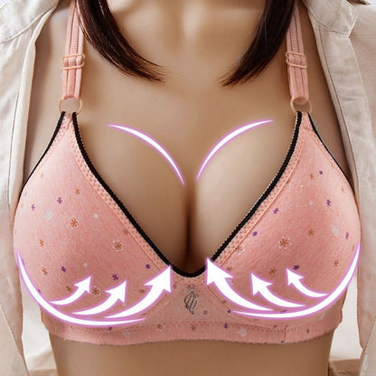 Push Up Bra Anti-sag Bra For Women Solid Color Sexy Fashion Underwear Comfortable Soft Female Bra Large Size Sports Lingerie - Yara fashion  76612838 Push Up Bra Anti-sag Bra For Women Solid Color Sexy Fashion Underwear Comfortable Soft Female Bra Large Size Sports Lingerie 