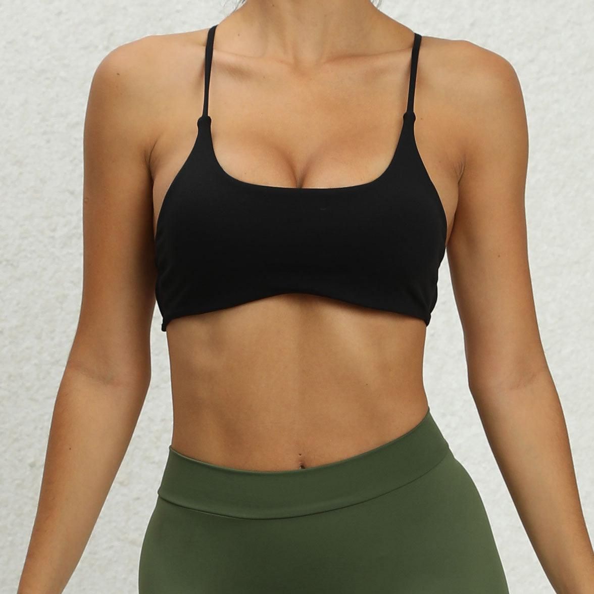 Quick Drying Breathable Nude Feel Yoga Bra Running Exercise Underwear Beauty Back Fitness Top Yoga Clothes Women - Yara fashion  3828040 Quick Drying Breathable Nude Feel Yoga Bra Running Exercise Underwear Beauty Back Fitness Top Yoga Clothes Women 