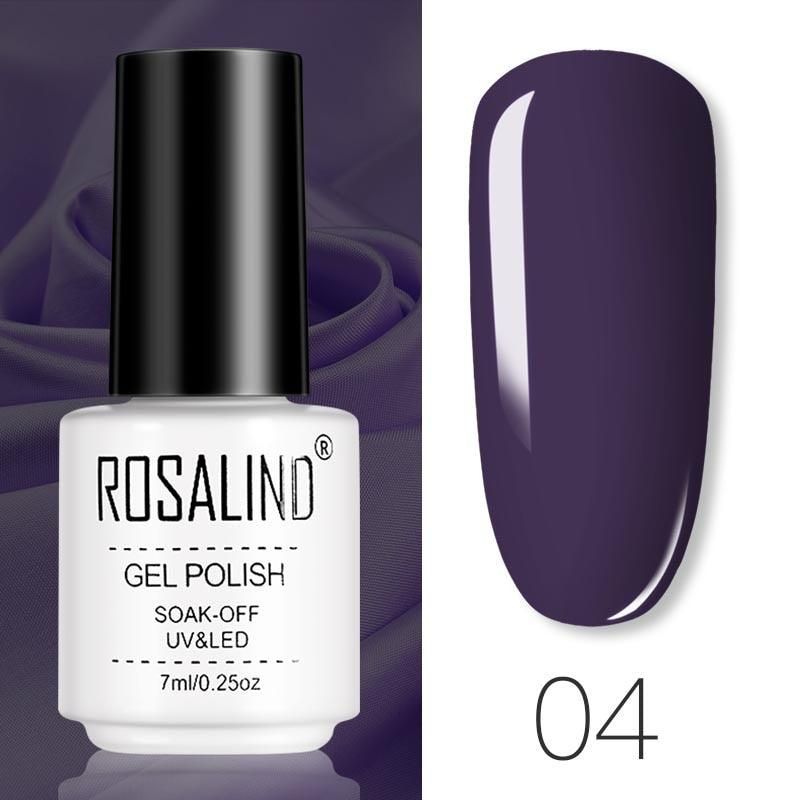 ROSALIND Gel Polish Set Manicure for Nails Semi Permanent Vernis top - Yara fashion  92375217 ROSALIND Gel Polish Set Manicure for Nails Semi Permanent Vernis top 