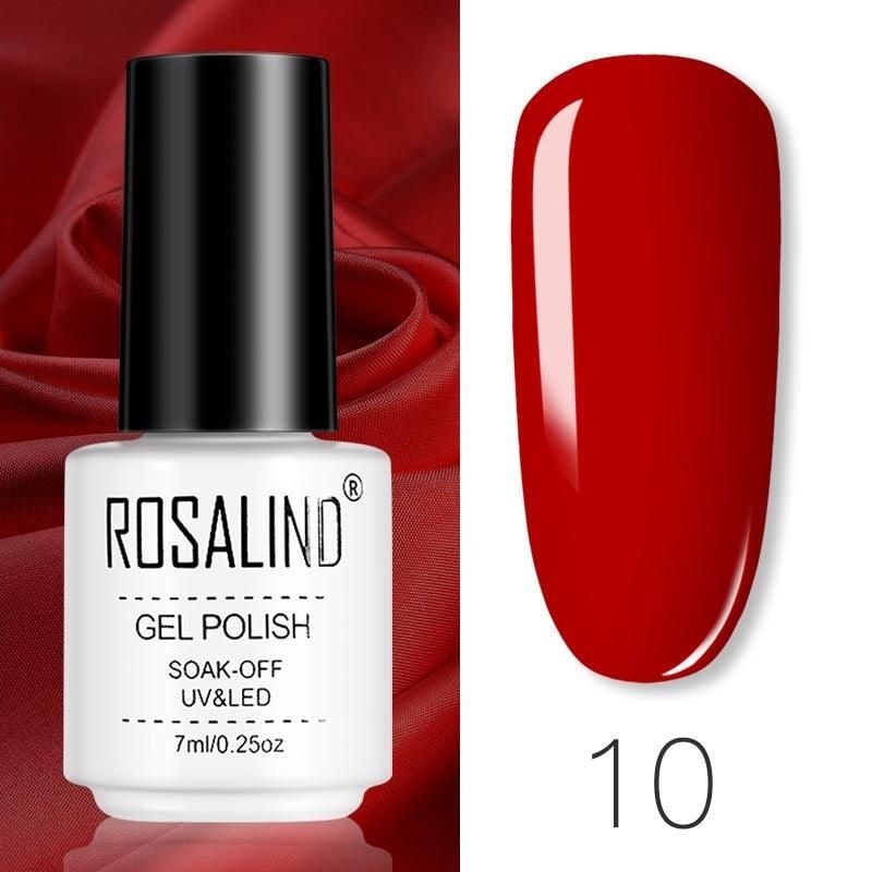 ROSALIND Gel Polish Set Manicure for Nails Semi Permanent Vernis top - Yara fashion  43765217 ROSALIND Gel Polish Set Manicure for Nails Semi Permanent Vernis top 