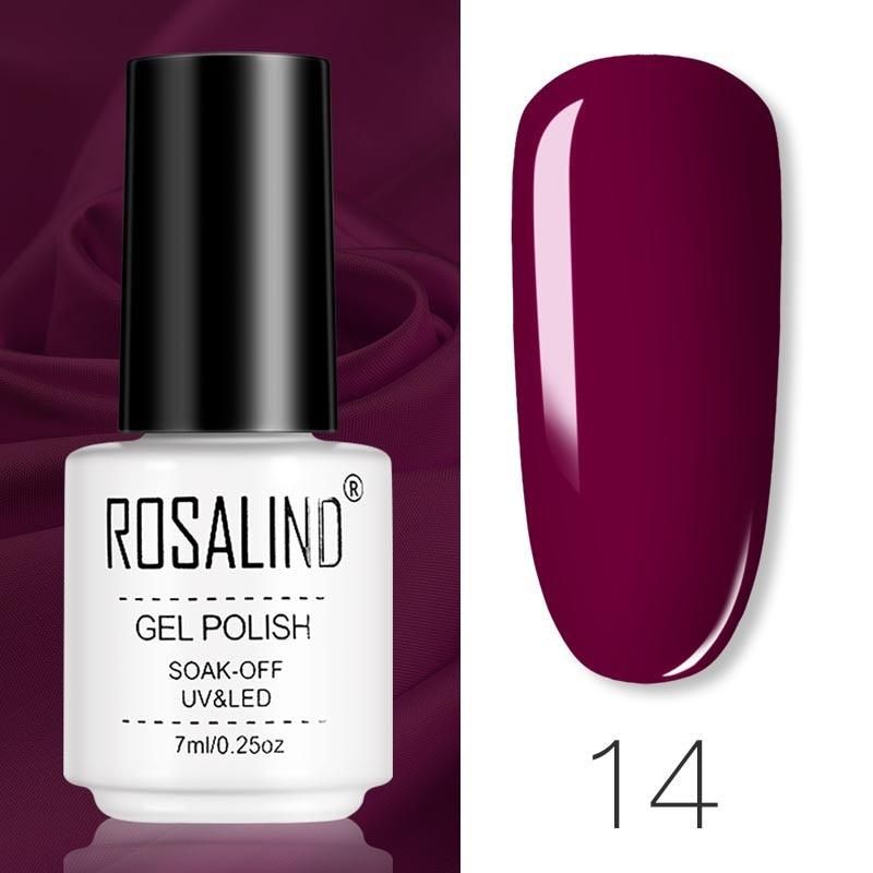 ROSALIND Gel Polish Set Manicure for Nails Semi Permanent Vernis top - Yara fashion  94642976 ROSALIND Gel Polish Set Manicure for Nails Semi Permanent Vernis top 