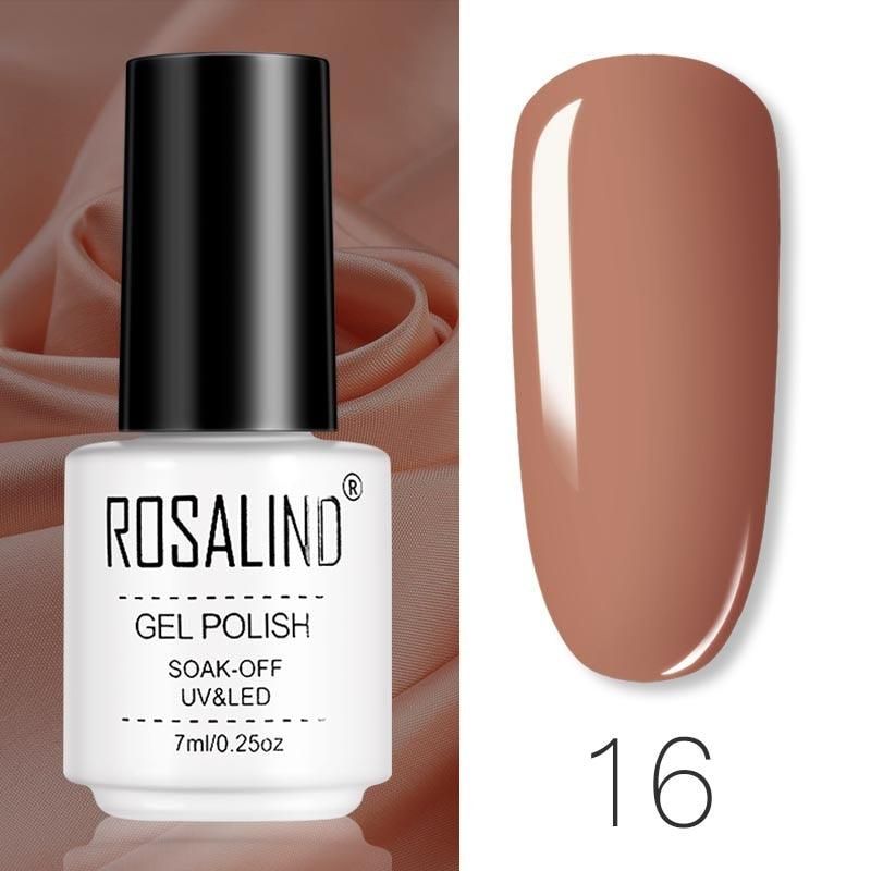 ROSALIND Gel Polish Set Manicure for Nails Semi Permanent Vernis top - Yara fashion  60061206 ROSALIND Gel Polish Set Manicure for Nails Semi Permanent Vernis top 