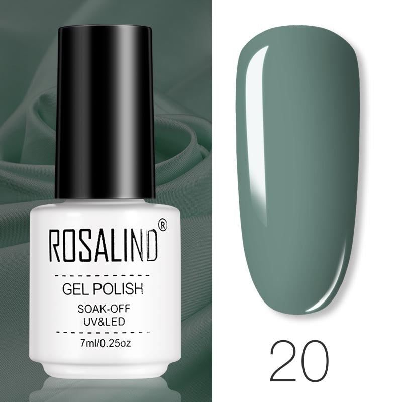 ROSALIND Gel Polish Set Manicure for Nails Semi Permanent Vernis top - Yara fashion  44071671 ROSALIND Gel Polish Set Manicure for Nails Semi Permanent Vernis top 