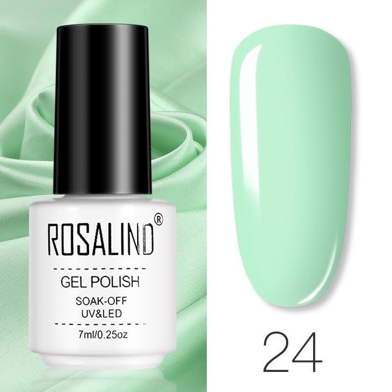 ROSALIND Gel Polish Set Manicure for Nails Semi Permanent Vernis top - Yara fashion  79097200 ROSALIND Gel Polish Set Manicure for Nails Semi Permanent Vernis top 