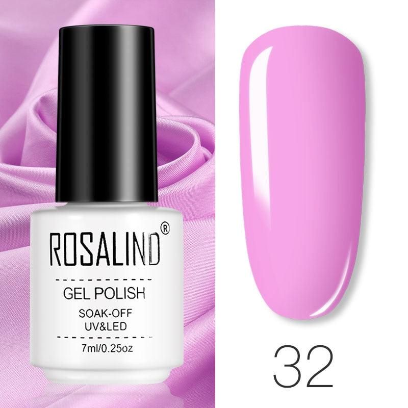 ROSALIND Gel Polish Set Manicure for Nails Semi Permanent Vernis top - Yara fashion Yara fashion 15.90