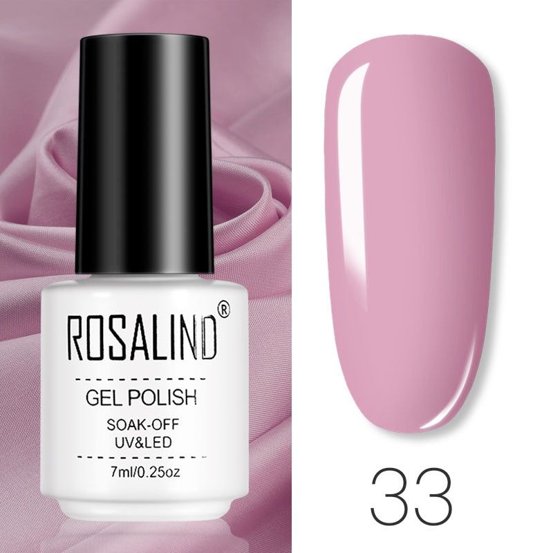 ROSALIND Gel Polish Set Manicure for Nails Semi Permanent Vernis top - Yara fashion Yara fashion 15.90