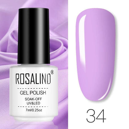 ROSALIND Gel Polish Set Manicure for Nails Semi Permanent Vernis top - Yara fashion Yara fashion 15.90