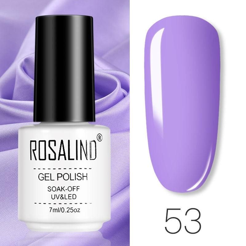 ROSALIND Gel Polish Set Manicure for Nails Semi Permanent Vernis top - Yara fashion Yara fashion 15.90