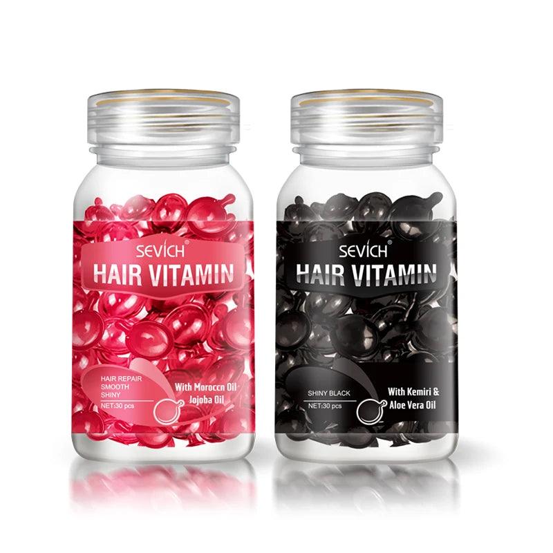 Sevich 2PCS/Set Ginger Hair Growth Capsules Set Hair Vitamin Oil For Hair Loss Repair Treatment Damaged Hair Black Hair Serum - Yara fashion  82972509 Sevich 2PCS/Set Ginger Hair Growth Capsules Set Hair Vitamin Oil For Hair Loss Repair Treatment Damaged Hair Black Hair Serum 