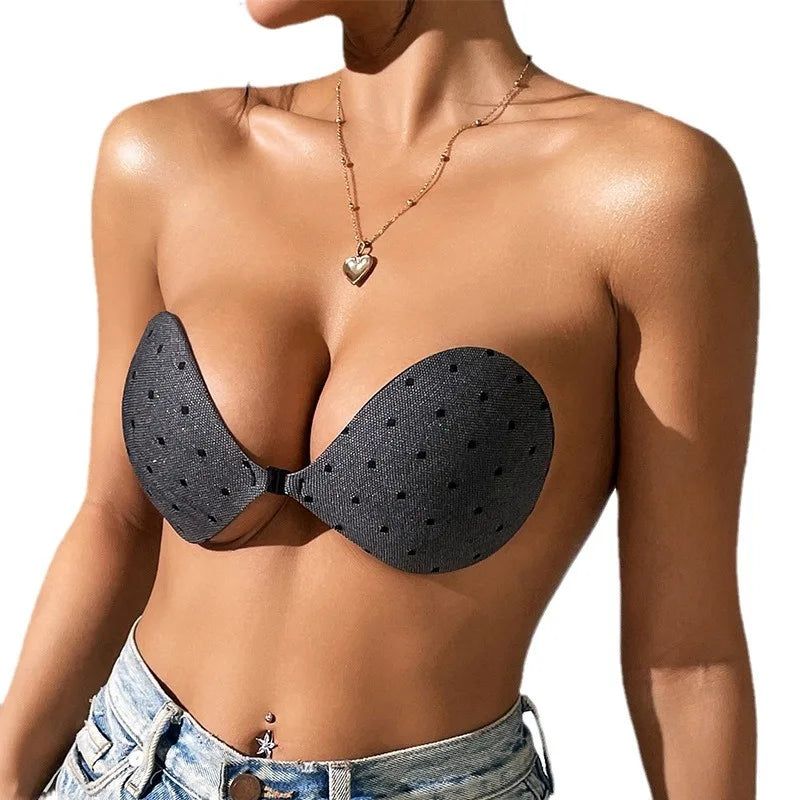 Sexy Backless Bras Women Push Up Underwear Strapless Breathable Invisible Wire Free Bra for Wedding Party Brassiere Accessories - Yara fashion  68315571 Sexy Backless Bras Women Push Up Underwear Strapless Breathable Invisible Wire Free Bra for Wedding Party Brassiere Accessories 