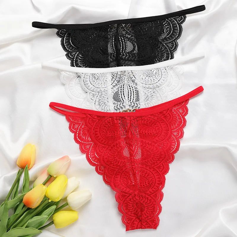 Sexy Girls G String Lace Panties Women Briefs Thong Hollow Out Transparent Underwear Female Thin Low Waist Lingerie Size S-XL - Yara fashion  40388553 Sexy Girls G String Lace Panties Women Briefs Thong Hollow Out Transparent Underwear Female Thin Low Waist Lingerie Size S-XL 