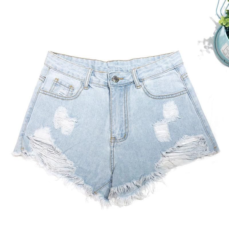 Shorts Women Sexy Ripped Frayed Shorts Pants - Yara fashion  46613585 Shorts Women Sexy Ripped Frayed Shorts Pants 