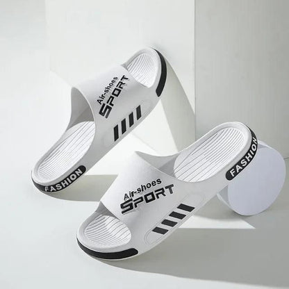 Slippers Summer PVC Soft Slippers for Male Outdoor Thicken Anti-slip Beach Sandals Bathroom Home Flip Flop 2024 New Sandal - Yara fashion  30785730 Slippers Summer PVC Soft Slippers for Male Outdoor Thicken Anti-slip Beach Sandals Bathroom Home Flip Flop 2024 New Sandal 