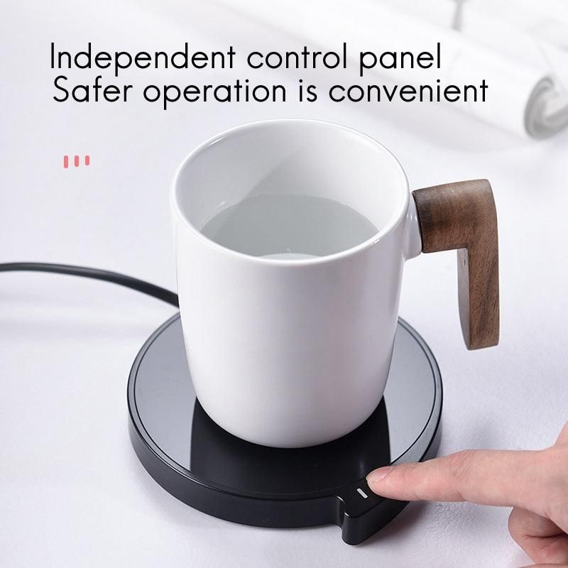 Smart Coffee Mug Cup Warmer For Office Home With Three Temperature Waterproof Thermostatic Heat Cup Pad - Yara fashion  16786646 Smart Coffee Mug Cup Warmer For Office Home With Three Temperature Waterproof Thermostatic Heat Cup Pad 