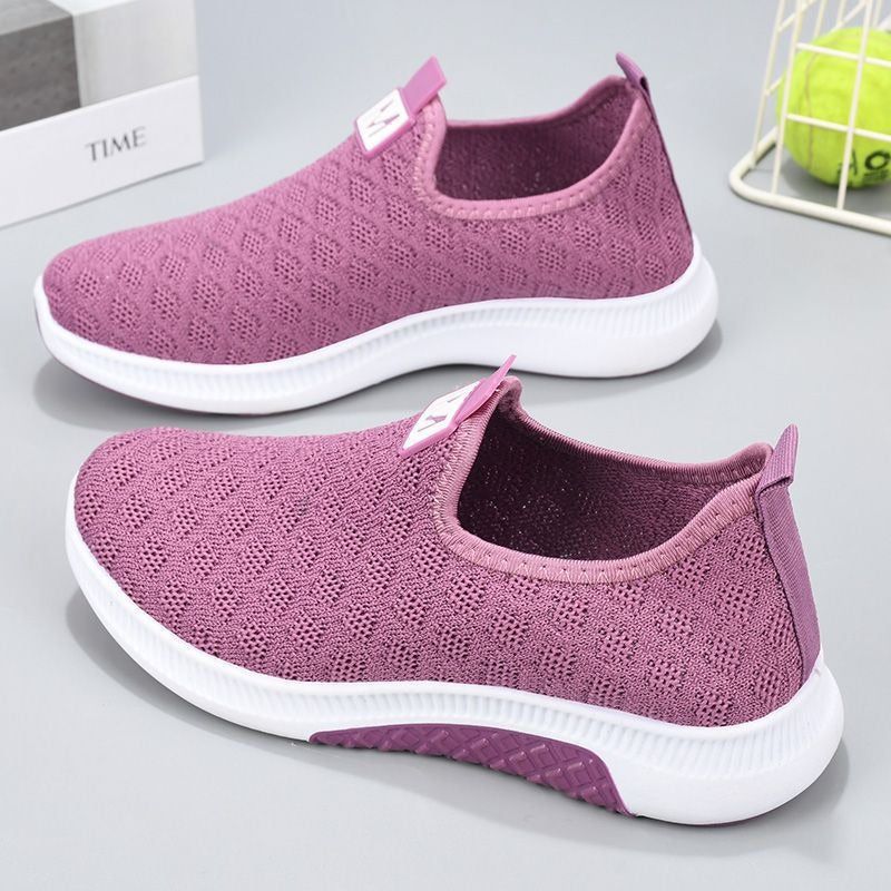 Summer Korean Mesh Comfortable Women Shoes Breathable Hollow Sports Walking Sneakers Casual Flat Ladies Solid Shoes - Yara fashion  17488005 Summer Korean Mesh Comfortable Women Shoes Breathable Hollow Sports Walking Sneakers Casual Flat Ladies Solid Shoes 