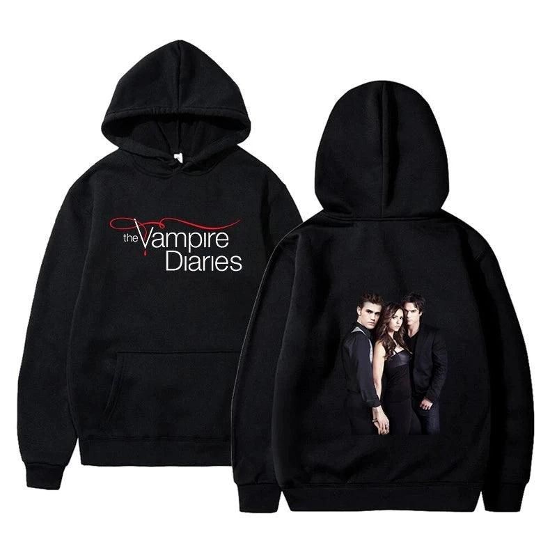 The Vampire Diaries Harajuku Printed Hoodies Cool Logo Casual Pullover Streetwear Fashion Long Sleeve Sweatshirt - Yara fashion  99290859 The Vampire Diaries Harajuku Printed Hoodies Cool Logo Casual Pullover Streetwear Fashion Long Sleeve Sweatshirt 