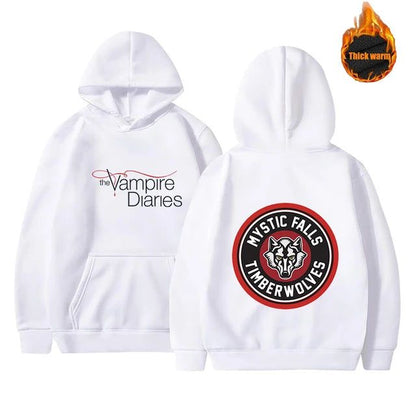 The Vampire Diaries Harajuku Printed Hoodies Cool Logo Casual Pullover Streetwear Fashion Long Sleeve Sweatshirt - Yara fashion  55975232 The Vampire Diaries Harajuku Printed Hoodies Cool Logo Casual Pullover Streetwear Fashion Long Sleeve Sweatshirt 