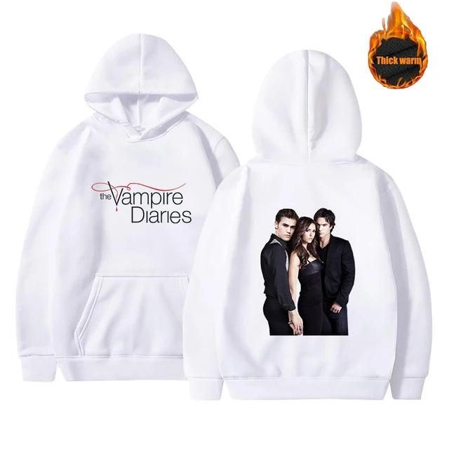 The Vampire Diaries Harajuku Printed Hoodies Cool Logo Casual Pullover Streetwear Fashion Long Sleeve Sweatshirt - Yara fashion  87249981 The Vampire Diaries Harajuku Printed Hoodies Cool Logo Casual Pullover Streetwear Fashion Long Sleeve Sweatshirt 