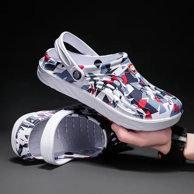 Thick-soled Casual Shoes Non-slip Comfortable Beach Shoes Lightweight Garden Shoes High-quality Sandals Breathable Slippers Men's - Yara fashion  92701662 Thick-soled Casual Shoes Non-slip Comfortable Beach Shoes Lightweight Garden Shoes High-quality Sandals Breathable Slippers Men's 