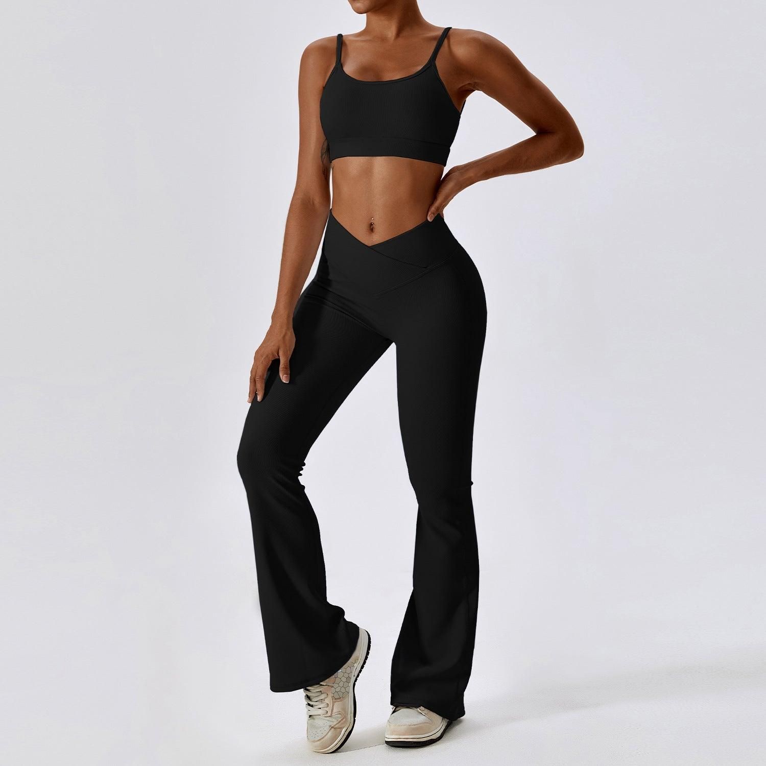 Thread Abdominal Shaping High Waist Beauty Back Yoga Suit Quick Drying Push up Hip Raise Skinny Workout Exercise Outfit - Yara fashion  9678599 Thread Abdominal Shaping High Waist Beauty Back Yoga Suit Quick Drying Push up Hip Raise Skinny Workout Exercise Outfit 