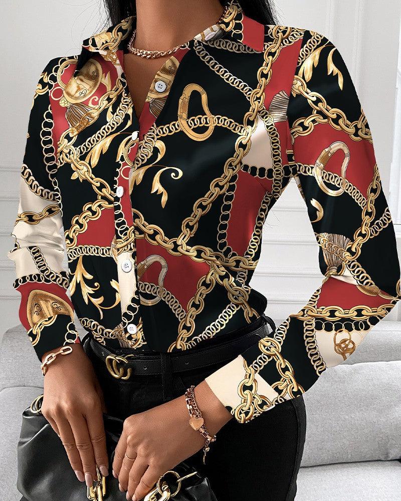 Top Shirt Spring Autumn Long Sleeve Elegant Single Breasted Cardigan Shirt Women - Yara fashion  30028170 Top Shirt Spring Autumn Long Sleeve Elegant Single Breasted Cardigan Shirt Women 