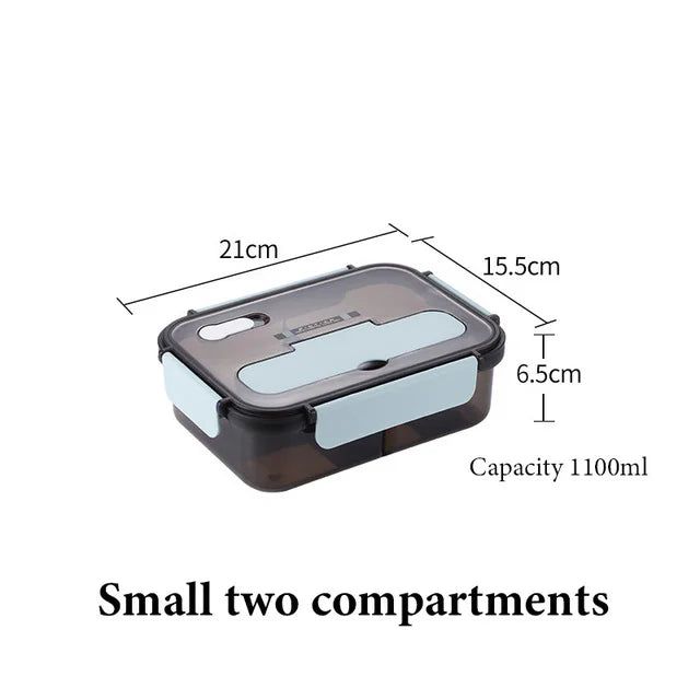 Transparent Lunch Box For Kids Food Storage Container With Lids Leak-Proof Microwave Food Warmer snacks bento box japanese style - Yara fashion  57545992 Transparent Lunch Box For Kids Food Storage Container With Lids Leak-Proof Microwave Food Warmer snacks bento box japanese style 