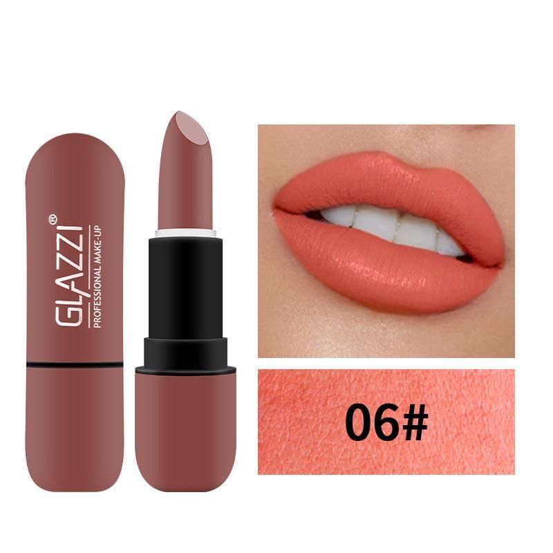 Velvet Air New Capsule Not Easy to Fall Out Lipstick Portable Matte Matte Flame Lipstick - Yara fashion  27014847 Velvet Air New Capsule Not Easy to Fall Out Lipstick Portable Matte Matte Flame Lipstick 