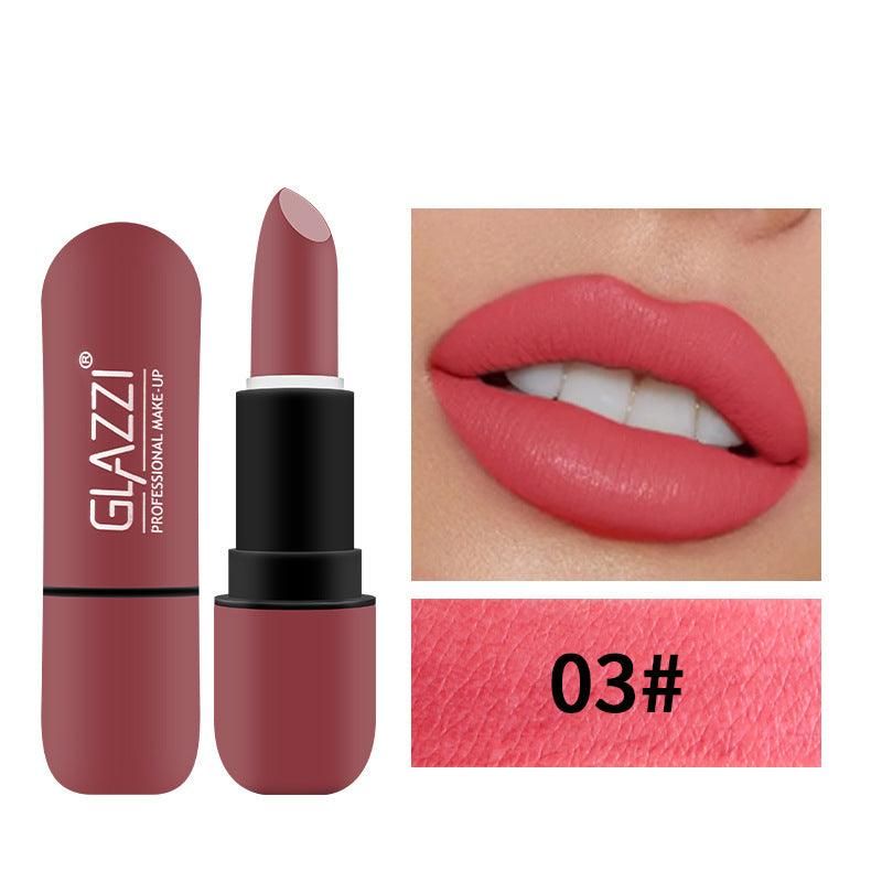 Velvet Air New Capsule Not Easy to Fall Out Lipstick Portable Matte Matte Flame Lipstick - Yara fashion  79246328 Velvet Air New Capsule Not Easy to Fall Out Lipstick Portable Matte Matte Flame Lipstick 