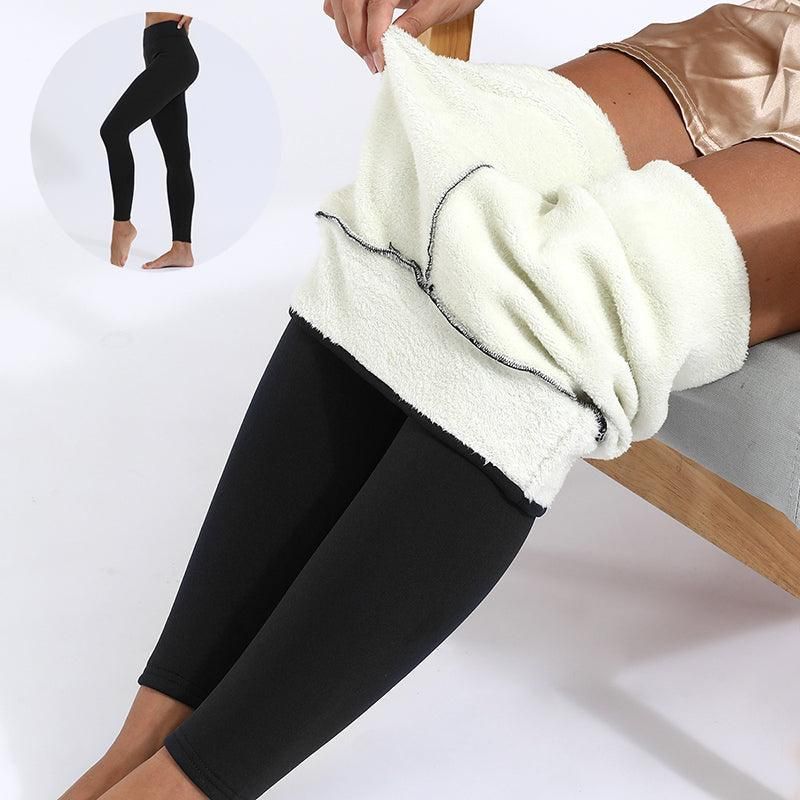 Winter Leggings Warm Thick High Stretch Lamb Cashmere Leggins Skinny Fitness Woman Pants - Yara fashion  40875693 Winter Leggings Warm Thick High Stretch Lamb Cashmere Leggins Skinny Fitness Woman Pants 